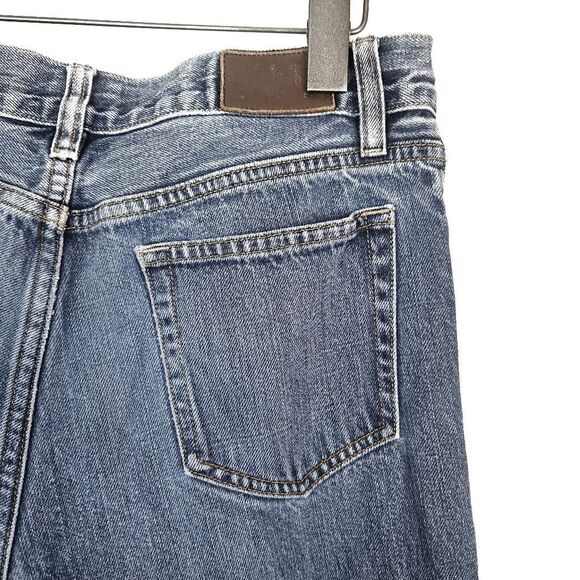 J. CREW The Driggs Men's Straight Leg Medium Wash Zip Fly Blue Denim Jeans 29x32 - Picture 8 of 8